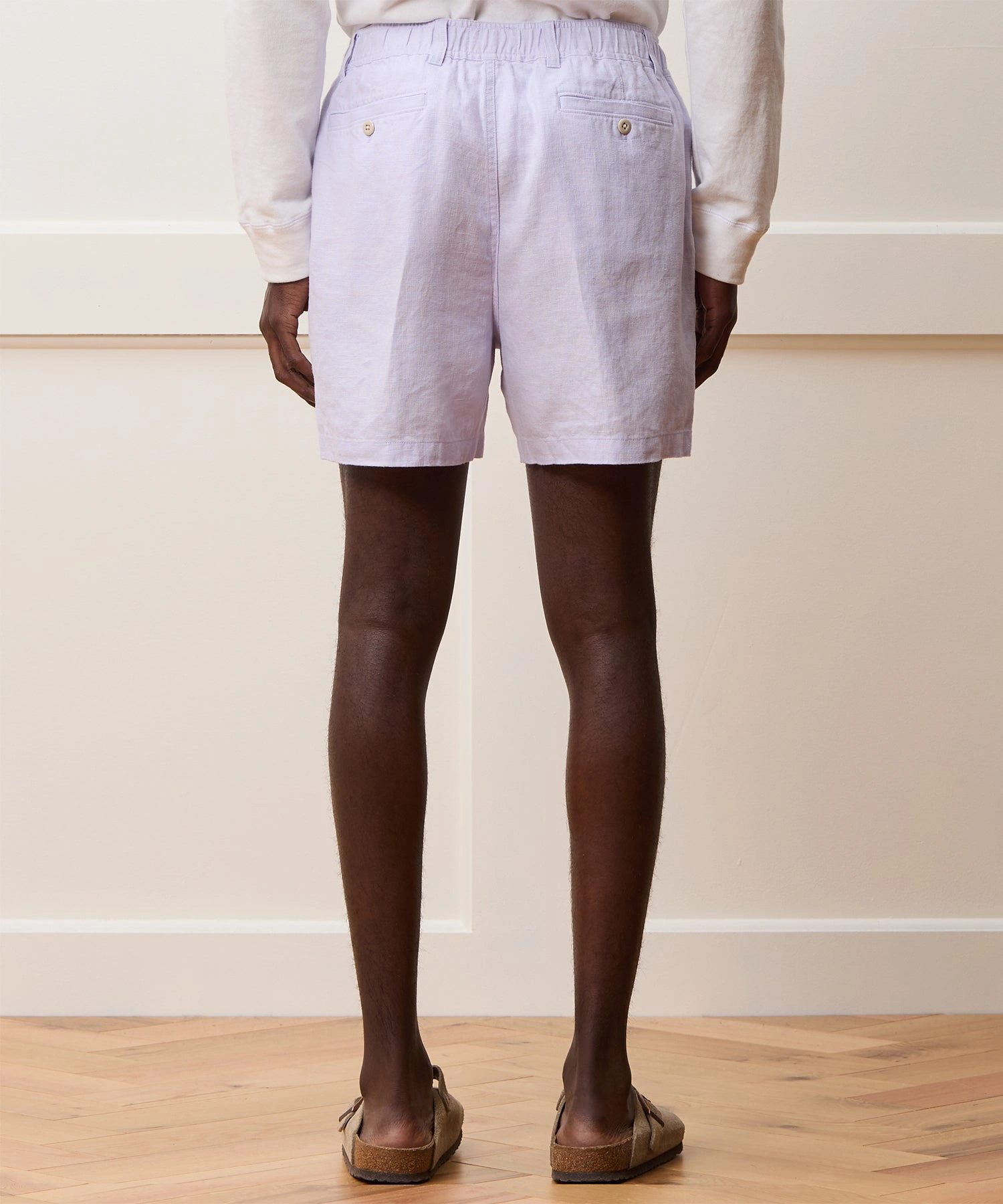 Strandganger Shorts: Zomerse Luxe in Linnen, Klaar voor Avontuur!